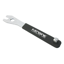 PD01 - 15mm pedal wrench & 16mm box wrench,  and a socket  joint on the handle